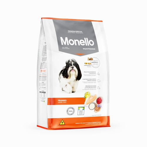 Alimento Para Perro Monello Razas Pequeñas 7 Kg