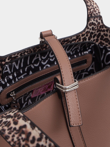 Cartera Marta Mediana Totebag Oficina Juanita Jo Mujer Visón Lisa