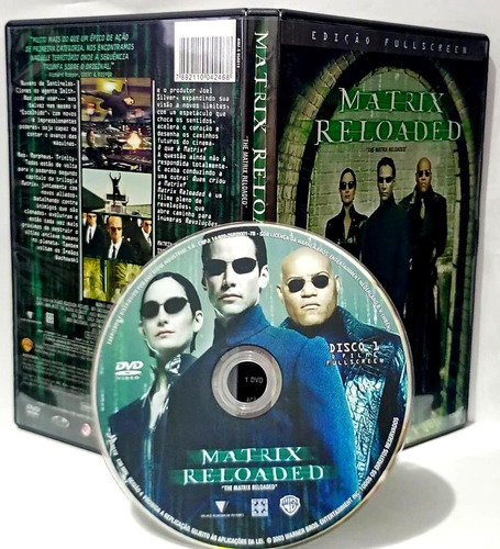 Dvd Matrix 2003- Novo-original-trilogia