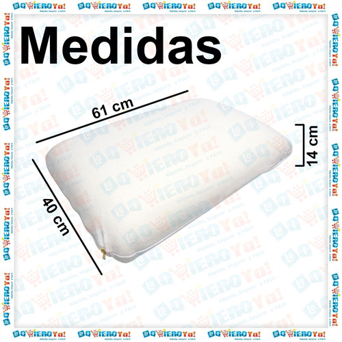 Almohada Viscoelastica Inteligente Termosensible X 2 Unidad