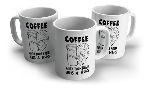 Imagem 4 de 5 de Caneca Cérebro Café