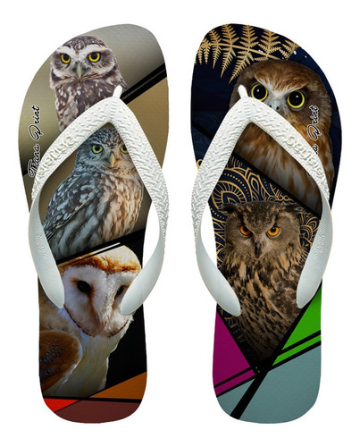 Chinelos Personalizados Havaianas Coruja Tr [1]