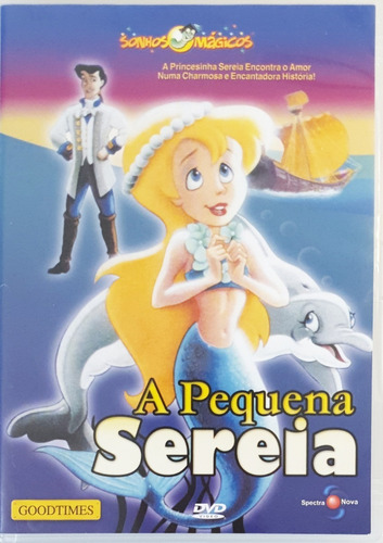 Dvd A Pequena Sereia Sonhos Mágicos Goodtimes Original