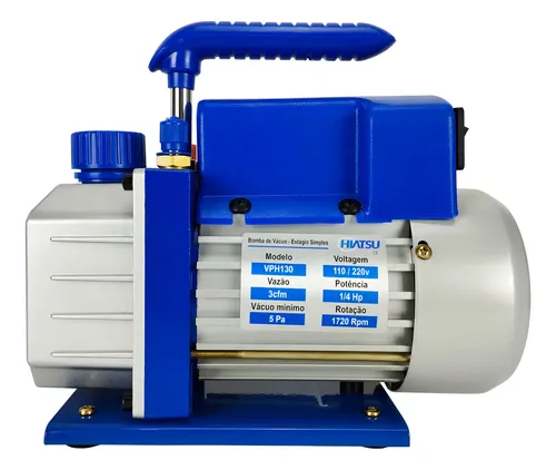Bomba De Vácuo Estágio Simples 3cfm Bivolt