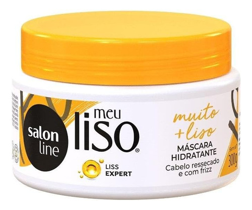 Salon Line Máscara Capilar Hidratante Muito + Liso Veg 300g