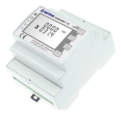 Energy Meter Sdm630 -250a/1a Trifásico + Tc Medidor Corrente