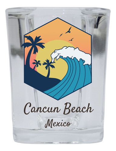 And R Imports Cancun Beach Mexico Souvenir Vaso Chupito 2