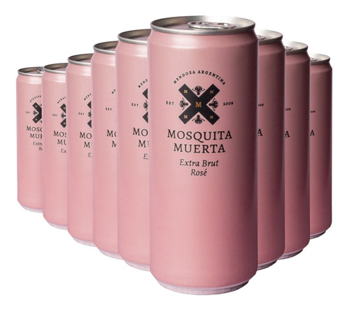 Espumante Mosquita Muerta Extra Brut Rosé Pack X 12 X 310ml.