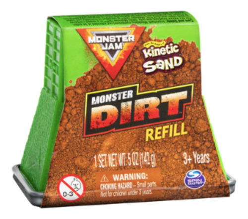 Monster Jam Contenedor Monster Dirt Refill Arena Spinmaster