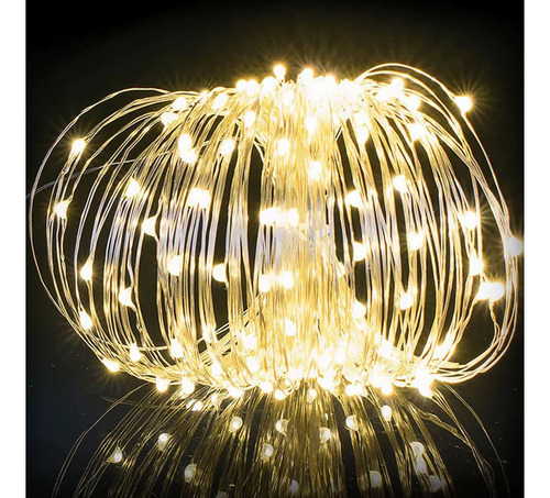 Guirnalda De Luces Con Forma De Hadas For Jardín Y Decorac