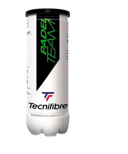 Pelotas De Padel Tecnifibre Team Tarro De 3 Pelotas