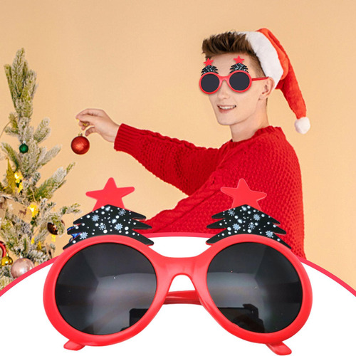 Gafas De Árbol De Navidad Gafas De Navidad Para Usar Anteojo