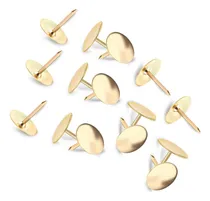 Comprar 100 Chinchetas Metal Chinches Push Pin Pizarras Corcho Notas Dorado