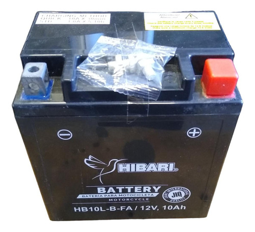 Bateria Hibari Hb10l-b-fa (yb10l-b2) Yamaha Xv 250 Virago