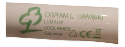 Tubo Lumilux Cool White L 18w/840 De 60cm Luz Neutra Osram