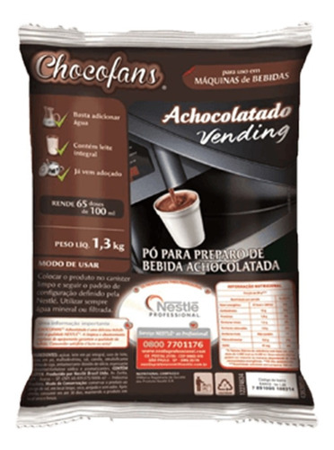 Achocolatado Nestlé Chocofans 1,3 Kg - Vending