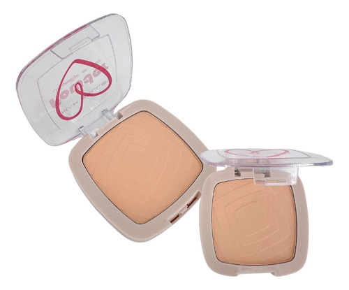 Base de maquillaje en polvo Maxbelle Polvo Compacto Polvo Maquillaje tono tono 04 - 0.28floz 9g