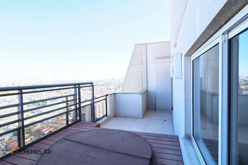 Imagem 19 de 30 de Cobertura Com 3 Dormitórios À Venda, 125 M² Por R$ 1.100.000,00 - Carandiru - São Paulo/sp - Co0025
