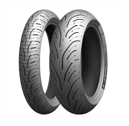 Imagen 3 de 8 de Caucho Para Moto Michelin 120/70 R15 56h Pilot Road 4 Sc F T