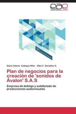 Libro Plan De Negocios Para La Creacion De 'sonidos De Av...