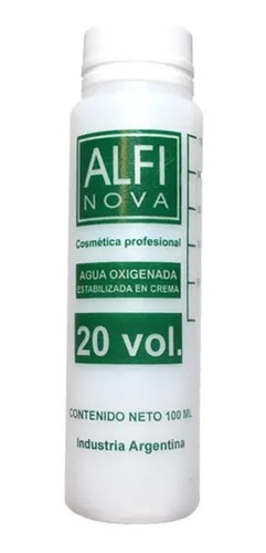 Kit  24 Oxidante En Crema Alfinova 100ml - 20 Volumenes