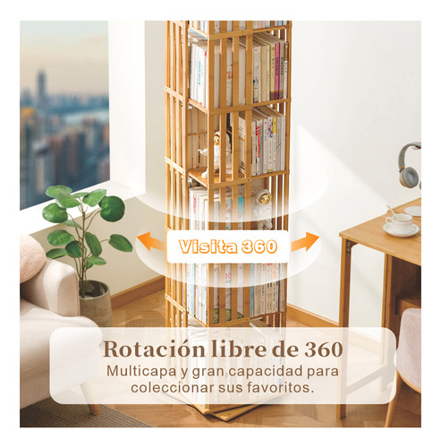 Estantería Minimalista Multifuncional De 6 Niveles