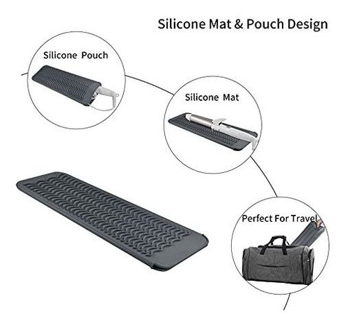 Eiokit Funda Silicona Para Plancha Pelo (gris)