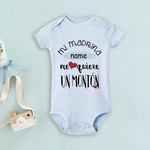 Body bebé personalizado Quiere mucho