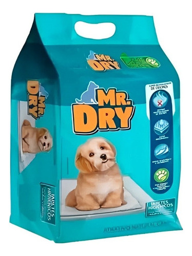Tapete Higiênico Para Cães Mr. Dry 30 Und 60x60