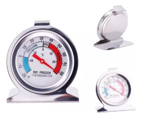 4 Termómetros Internos Para Refrigerador/congelador De Alta