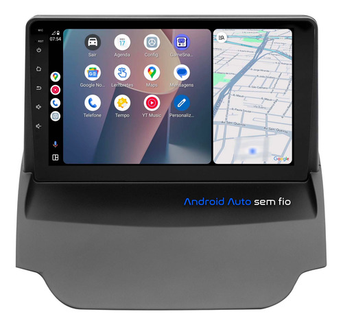 Multimidia Ecosport 13/17 Sync Android 64gb 9p Carplay Play
