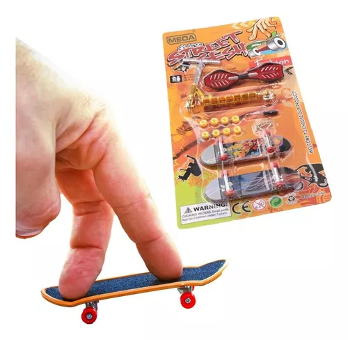 Mini Skate De Dedo 3un Fingerboard Mão Acessórios E Patinete