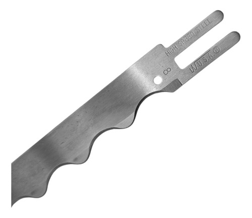 Hojilla Ondulada Para Cortadora Tela Industrial 8 Pulgadas