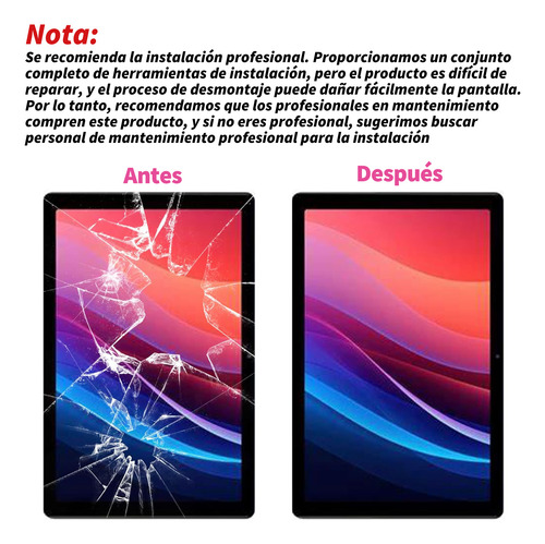 Touch Screen Para Vortex Tab T10m Pro 10.1 Mjk-gg101-2389