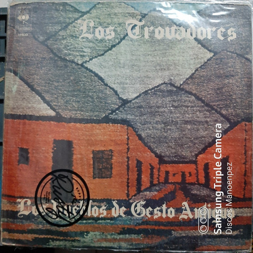 Vinilo Los Trovadores Los Pueblos De Gesto Antiguo F4