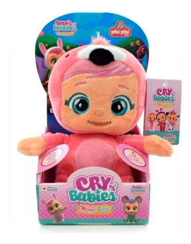 Peluche Cry Babies 17 Cm En Caja Bebés Llorones Phiphi Toys 