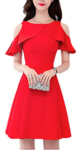 Vestido Rojo Casual | MercadoLibre