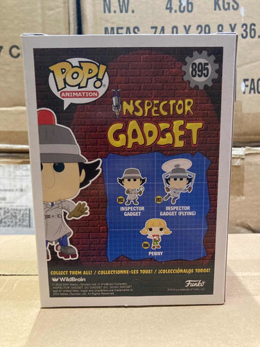 Inspector Gadget Skates 895 Funko Pop Limited Edition Nuevo