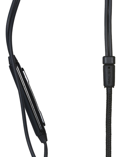 Auriculares reforzados para teléfono celular Az-01 con micrófono, color negro