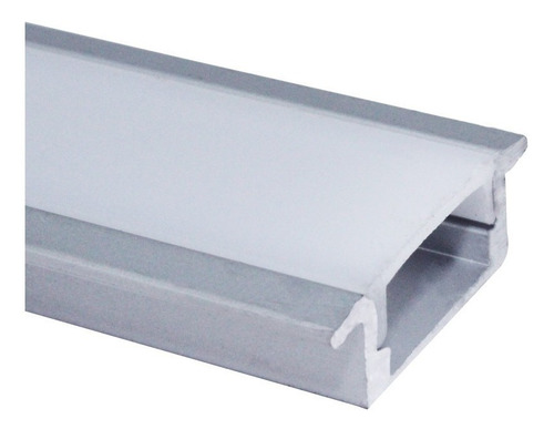 Imagem 3 de 6 de Kit 2 Perfis De 40cm C/ Fita Led E Fonte Bivolt