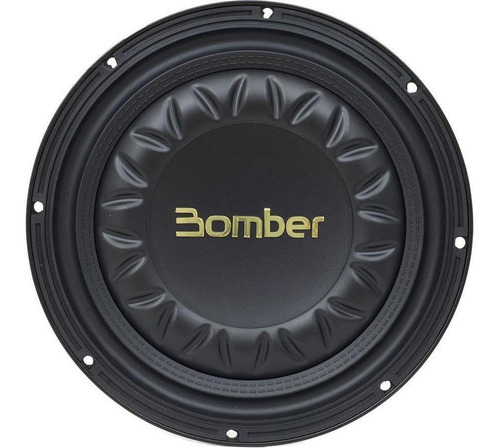 Subwoofer Bomber Slim 10 Extra Chato High Power 350w 4 Ohms Color 2 Ohms