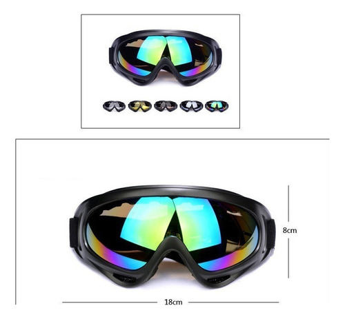 Unas Gafas De Esquí A Prueba De Viento Para Deportes Al Aire