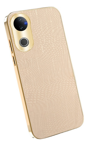 Funda Para Vivo V50 5g/v50 Lite 5g Tpu Cuero Artificial Con Estampado De Meteoro