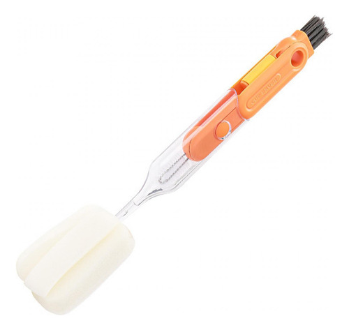 Cepillo De Botella Mango Largo Esponja Taza Cepillo Para
