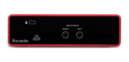 Imagem 5 de 6 de Interface De Áudio Focusrite Scarlett Solo Geração 3 Placa De Gravação Usb Original Modelo Novo Com Nf E Garantia