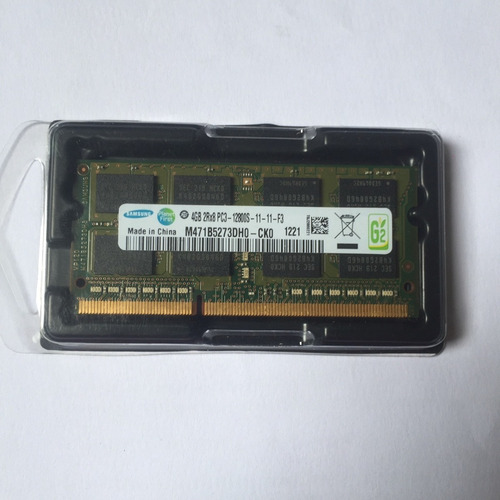 Imagem 2 de 3 de Memória Ddr3 8gb (2x4gb) 1600mhz Note Samsung Macbook Pro