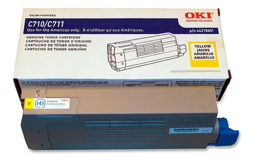 Toner Oki C710 C711 Color Original 44318601 2 3