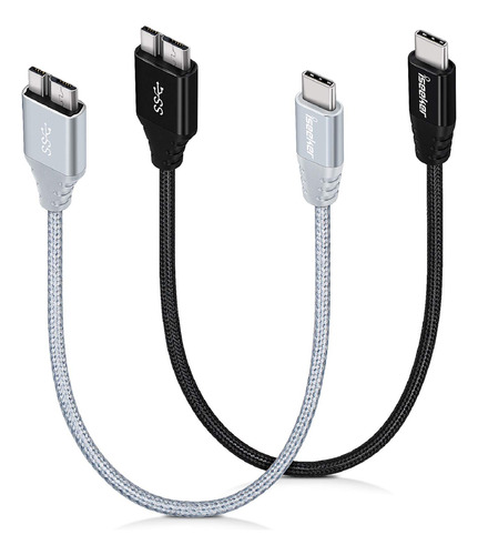 Iseekerkit - Cable De Datos (usb 3.0, Tipo C A Micro-b, 1 Pi