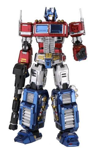 Puzzle 3d Premium De Metal Optimus Prime Transformers G1