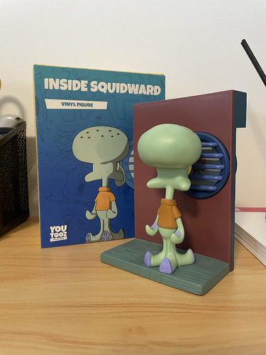 Youtooz Inside Calamardo Figura De Vinilo De 4 Pulgadas, Cal